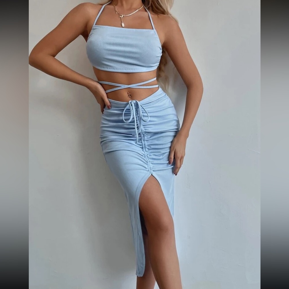 Drawstring Dress- like new!